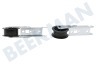 Teka Trockner Spannrolle mit Halterung, 2 Stk