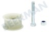 Bauknecht Trockner Spannrolle mit Befestigungsmaterial