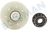 Airlux Spülmaschine Wellendichtring mit Feder der Spülpumpe + Laufrad