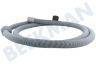 Boretti Spülmaschine Schlauch Ablaufschlauch rechtwinkliger Anschluss, Ausläufe 35-23mm