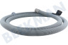 Boretti Spülmaschine Schlauch Ablaufschlauch rechtwinkliger Anschluss, Ausläufe 35-23mm
