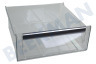 Novamatic Kühlschrank Gefrier-Schublade Gefrierschublade, transparent