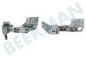Smeg Kühlschrank 00481147 Scharnier Metall, 2er-Set