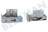 Smeg Kühlschrank 00481147 Scharnier Metall, 2er-Set