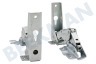 Bauknecht Kühlschrank Scharnier RB/LO + RO/LB kompl. Set