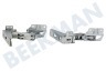 Bauknecht Kühlschrank Scharnier RB/LO + RO/LB kompl. Set