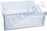 Beko Kühlschrank Gefrier-Schublade Weiß, transparente Front