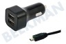Italica Autoladegerät Mini-USB Output 5V / 2,4A, 100 cm