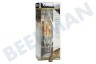 Calex 474493 Calex LED Glühfaden Vollglas Filament Tip-Kerzenlampe Klar 3,5W