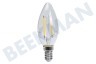 Elica 1105005300 Calex LED Filament Vollglas Kerzenlampe Klar 3.5W 250lm