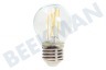 Calex 474483 Calex LED Vollglas Filament Miniglobe Klar 3.5W 350lm