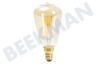 Calex 425400 Calex LED Vollglas Filament 3,5W E14 Gold ST48