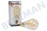 Calex 1101002100 LED Straight Filament Rustic Lampe E27 4,5 Watt