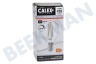 Calex 1101004200 LED Straight Filament Kugellampe Klar 4,5 Watt, E14