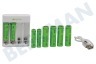 GP ReCyko+ Starter-Kit - 4x AA + 4x AAA + 1x E411