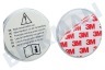 Smartwares RMAG4 Rauchmelder magnetischer Montagesatz 7cm