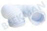 WPRO Trockner 484000008556 Abluftschlauch Trockner 102mm 3m PVC