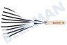 Talen Tools Hand-Besen verzinkt, 9 Zinken