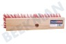 Talen Tools Besen, Kunststoff rot 35cm breit, ohne Stiel