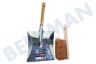 Talen Tools Handfeger mit Kokoshaaren und Metall-Kehrschaufel