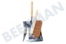 Talen Tools Handfeger mit Kokoshaaren und Metall-Kehrschaufel