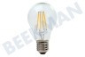 Pharox LED-Lampe LED Standardlampe A60 Klar 400 Dimmbar