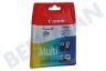 Canon Druckerpatrone PG 540 Schwarz CL 541 Farbe Multipack