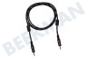 Cloudnine Jack-Kabel 2 x 3,5 mm Stereo Male 1.5m, Vergoldet
