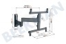 Vogel's TVM3465 Schwenkbare OLED TV-Halterung 32 - 65 Zoll