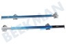Husqvarna electrolux Ofen-Mikrowelle Auszugschiene Führungsschienen, 2 Stk