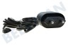 Braun Rasierapparat Kabel Stromkabel + Stecker schwarz