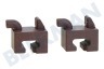 Siemens Ofen-Mikrowelle 637443, 00637443 Halter des Seitenfaches, vorne