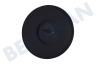 Belion Herd 00615302 Brennerdeckel Schwarz, Matt, 45mm