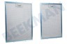 Etna Abzugshaube Filter Metall 352x243x8mm
