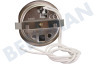 Atag Abzugshaube Lampe Spot komplett, Chrom-Rand