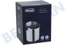 DeLonghi Kaffeemaschine DLSC084 Klopfschale aus Edelstahl