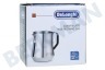 Delta Kaffeemaschine DLSC060 Milchschaumkännchen, Edelstahl, 350ml