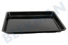 Beko Ofen-Mikrowelle Backblech Emaille 375 x 460 mm, 4,3 cm hoch