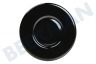 Beko Herd Brennerdeckel Schwarz, 75mm Normal