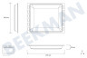 Hotpoint Ofen-Mikrowelle 481010674818 Grillplatte Grau