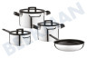 BergHOFF 7-teiliges Kochtopfset Uqonic Downdraft
