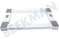 Meliconi Tumbler 656141 Base Wash Pro geeignet für u.a. Vibrationsdämpfer, 250 kg, Seitenbremsen