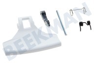 Ikea 4055186631 Waschmaschine Türgriff-Satz geeignet für u.a. EWS1061, KWF60200, ZWH6125 Set komplett -weiß- geeignet für u.a. EWS1061, KWF60200, ZWH6125