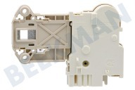AEG 1105771024 Waschmaschine Verriegelungsrelais geeignet für u.a. L76659, L16850, L74850 4 Kontakte rechtwinkliges Modell geeignet für u.a. L76659, L16850, L74850