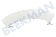 Siemens 00751790 Waschautomat Türgriff geeignet für u.a. WM14S442, WM16S742NL, WAS20461 Gebogen, Weiß geeignet für u.a. WM14S442, WM16S742NL, WAS20461