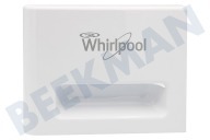 Whirlpool 481010763630 Trommelwaschmaschine Griff geeignet für u.a. FSCR80414, FSCR90421, WAO8605 der Einspülkammer geeignet für u.a. FSCR80414, FSCR90421, WAO8605