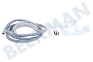 LG 5001EL2001N Kondenstrockner Verbindungsstück geeignet für u.a. LG Stapelset Waschmaschine /Trockner mit Kondensatablaufschlauch geeignet für u.a. LG