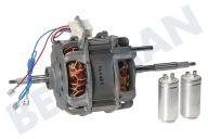 Zoppas 4055369633 Wäschetrockner Motor geeignet für u.a. T58840R Antrieb + 2x Kondensator geeignet für u.a. T58840R