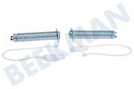Reparatursatz geeignet für u.a. SMV69M50 Türausgleich 2x Feder, 2x Kabel
