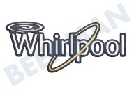 KitchenAid C00312872 Spülmaschine Aufkleber geeignet für u.a. diverse Kühl- und Gefrierschränke Whirlpool Whirlpool-Logo geeignet für u.a. diverse Kühl- und Gefrierschränke Whirlpool